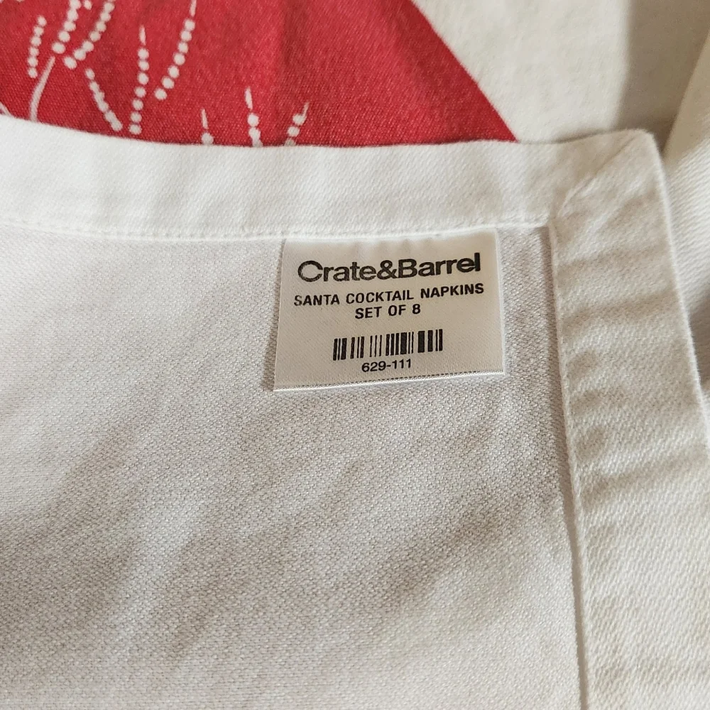 Crate&Barrel vintage inspired cocktail Napkins